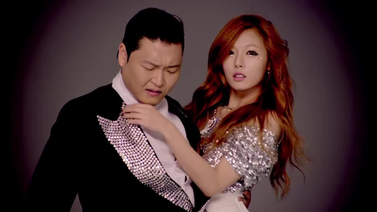 скачать клип PSY feat Hyuna - Gangnam Style