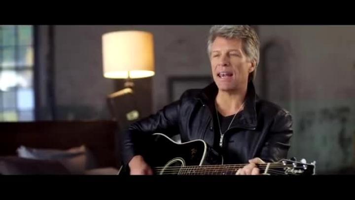 скачать клип Bon Jovi - Scars On This Guitar