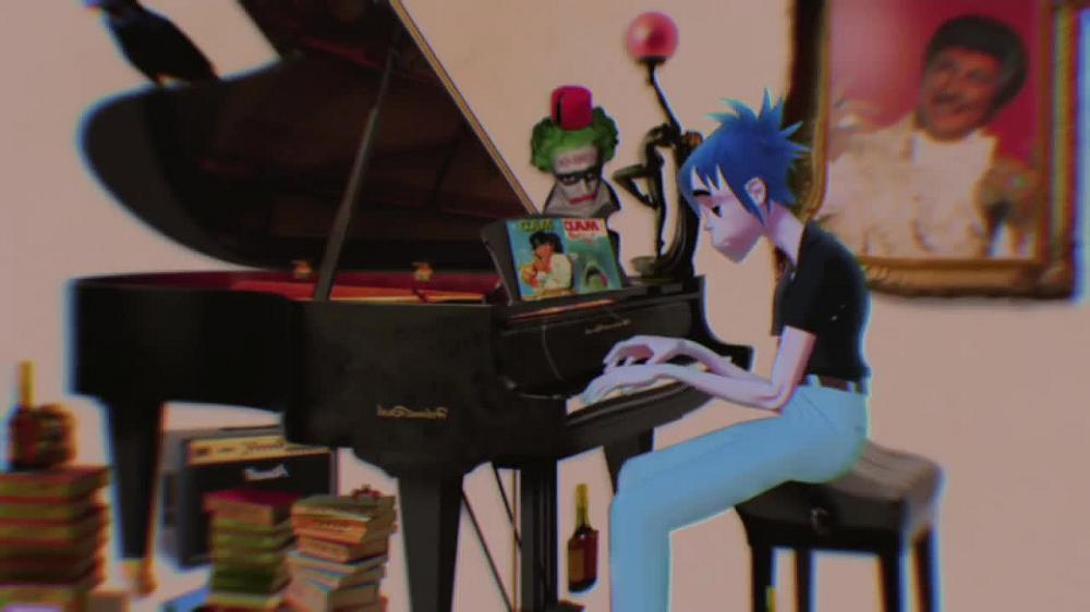 скачать клип Gorillaz - Sleeping Powder