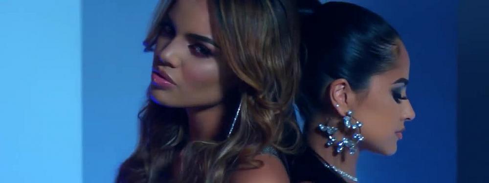 скачать клип Leslie Grace, Becky G, CNCO - Diganle