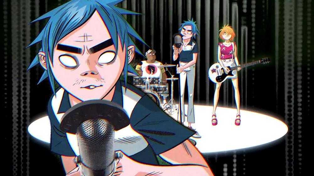 скачать клип Gorillaz - Tranz