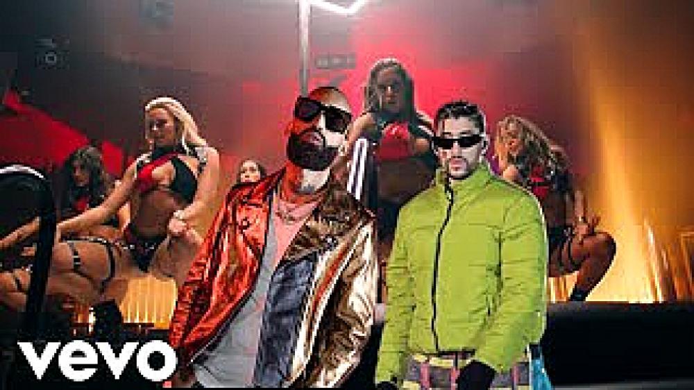 скачать клип Arcangel, Bad Bunny - La Jumpa