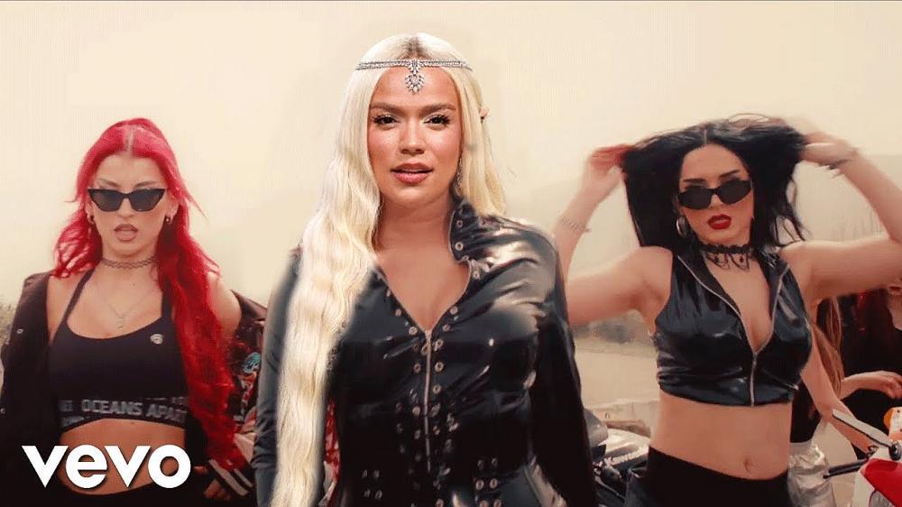 скачать клип KAROL G - LA NENA